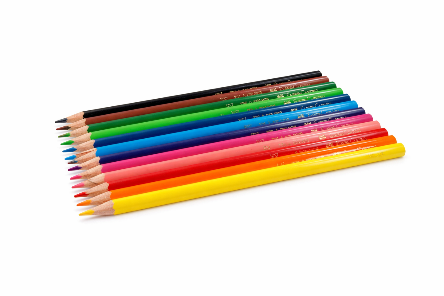 Faber-Castell Triangular Coloured Pencils (12 Pack & 24 Pack)
