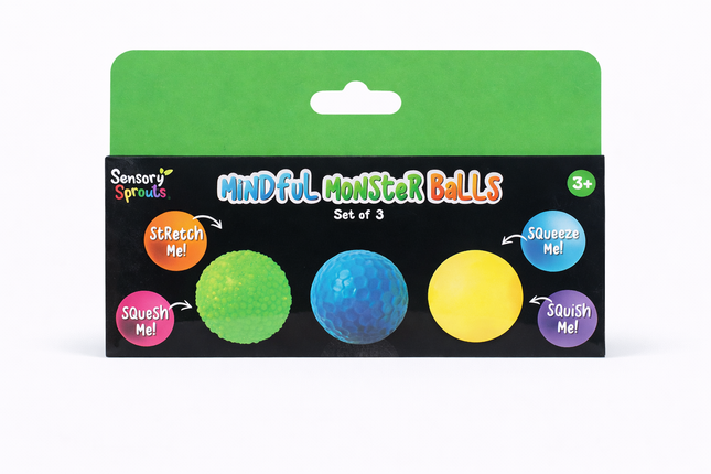 Sensory Sprouts Mindful Monster Balls