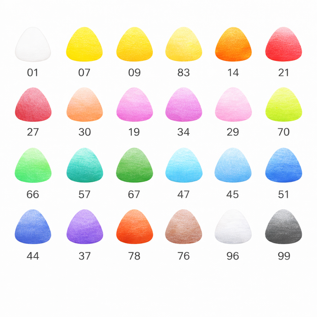 Faber-Castell Triangular Coloured Pencils (12 Pack & 24 Pack)