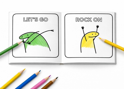 Moodie Monsters Colouring Book (Paperback) & Faber-Castell Triangular Coloured Pencils 12 Pack